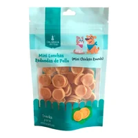 Snack Para Gato Mini Lonchas Redondas De Pollo Calabaza Pets 50gr