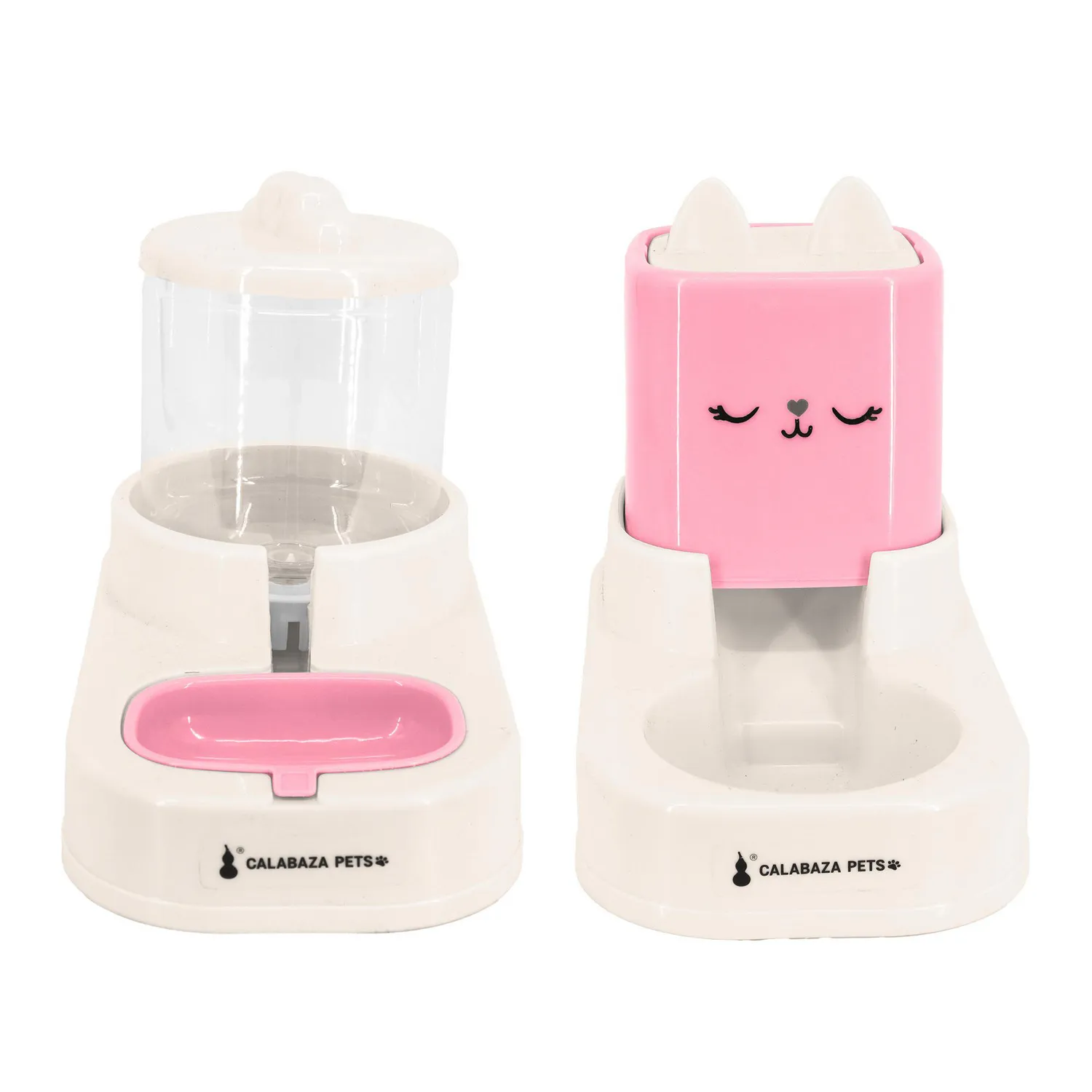 Set Comedero Y Bebedero Para Gato Cute Cat 29x16.5x23cm Calabaza Pets 7