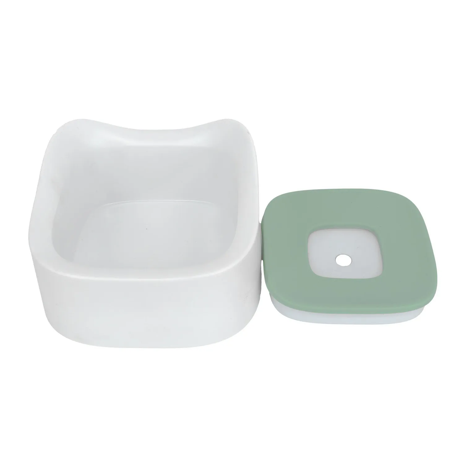 Bebedero Para Gato Para No Mojar Los Bigotes 20 X 20 X 11 Calabaza Pets
