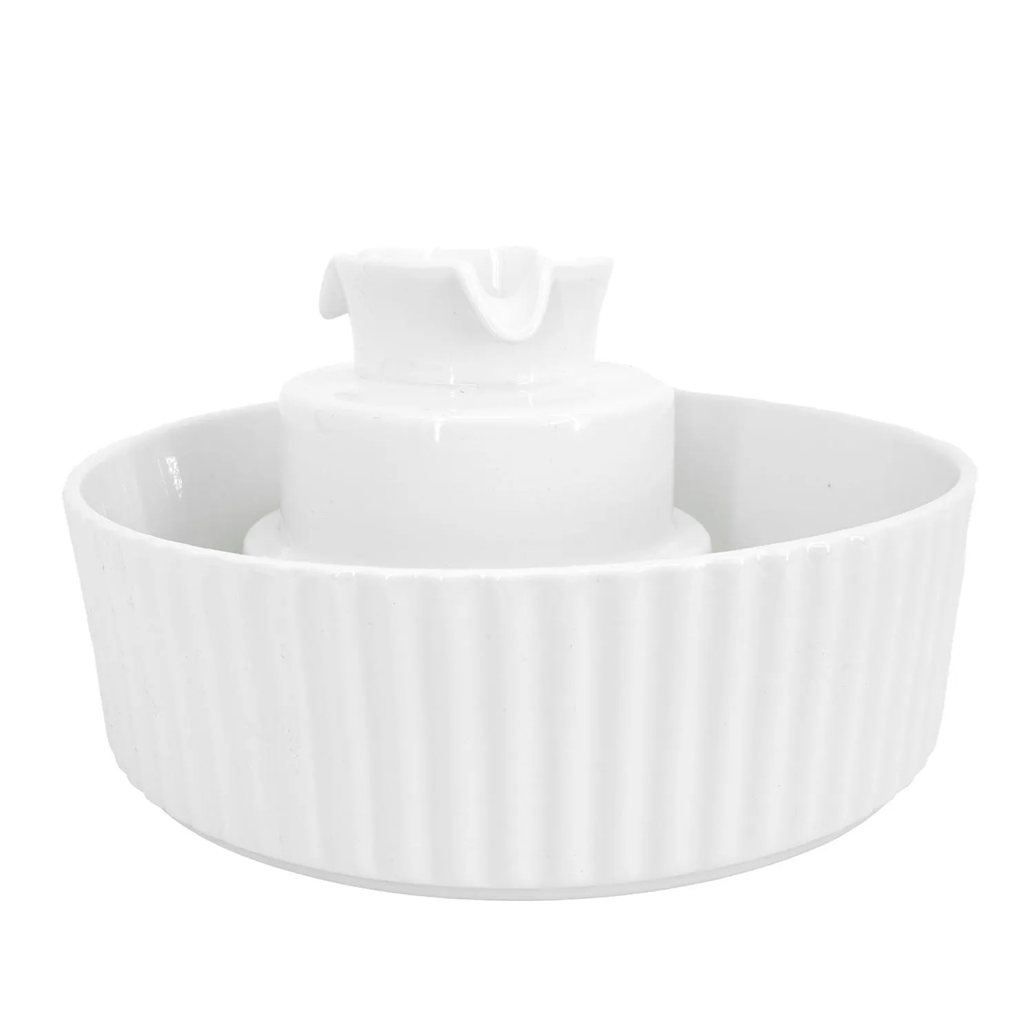 Filtro Fuente Para Gato Cupcake En Ceramica Calabaza Pets