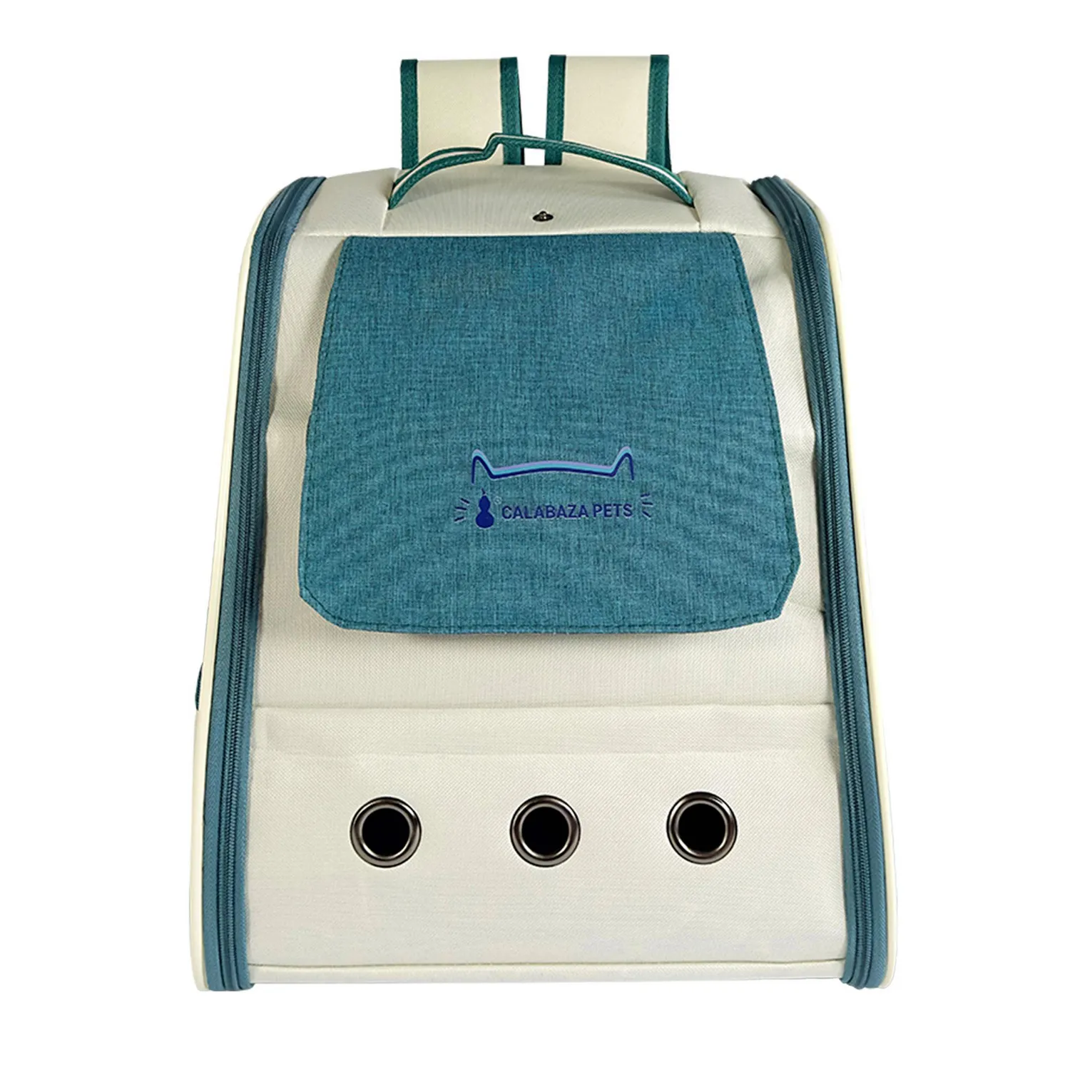 Morral Para Gato Lona Hello Cat 38 X 32 X 28cm Calabaza Pets