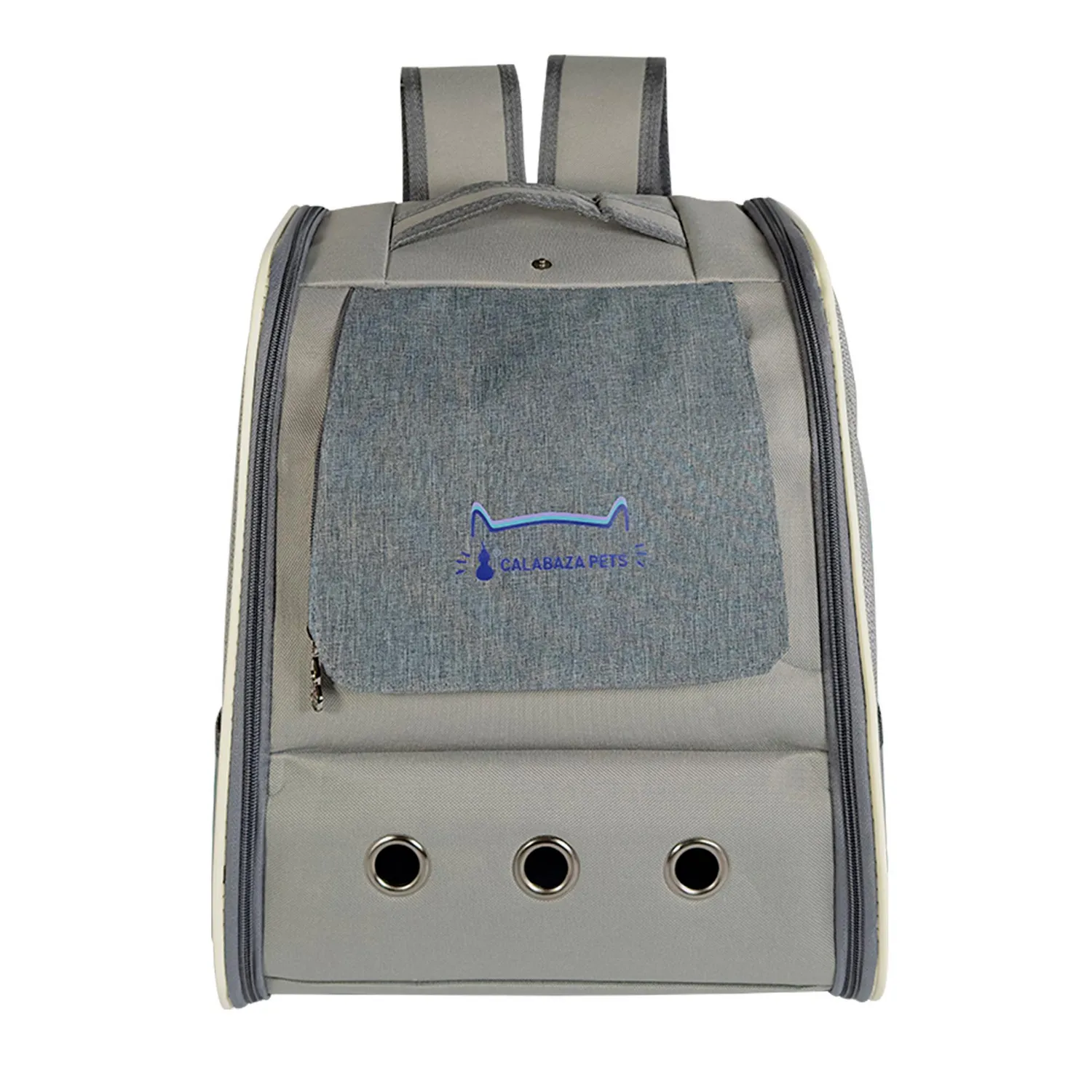 Morral Para Gato Lona Hello Cat 38 X 32 X 28cm Calabaza Pets 3