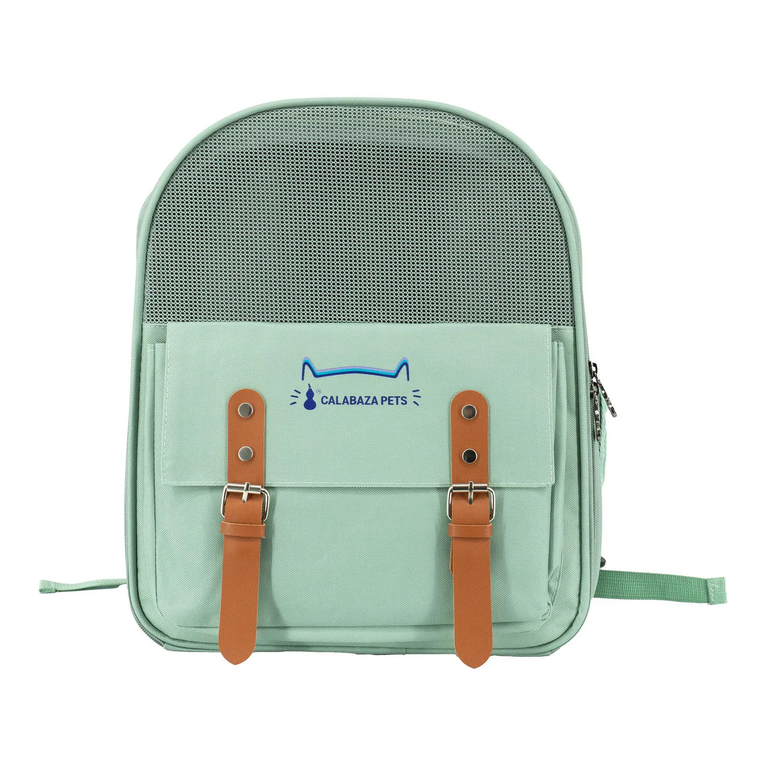 Morral Para Gato Diseño Escolar 39 X 32 X 25cm Calabaza Pets
