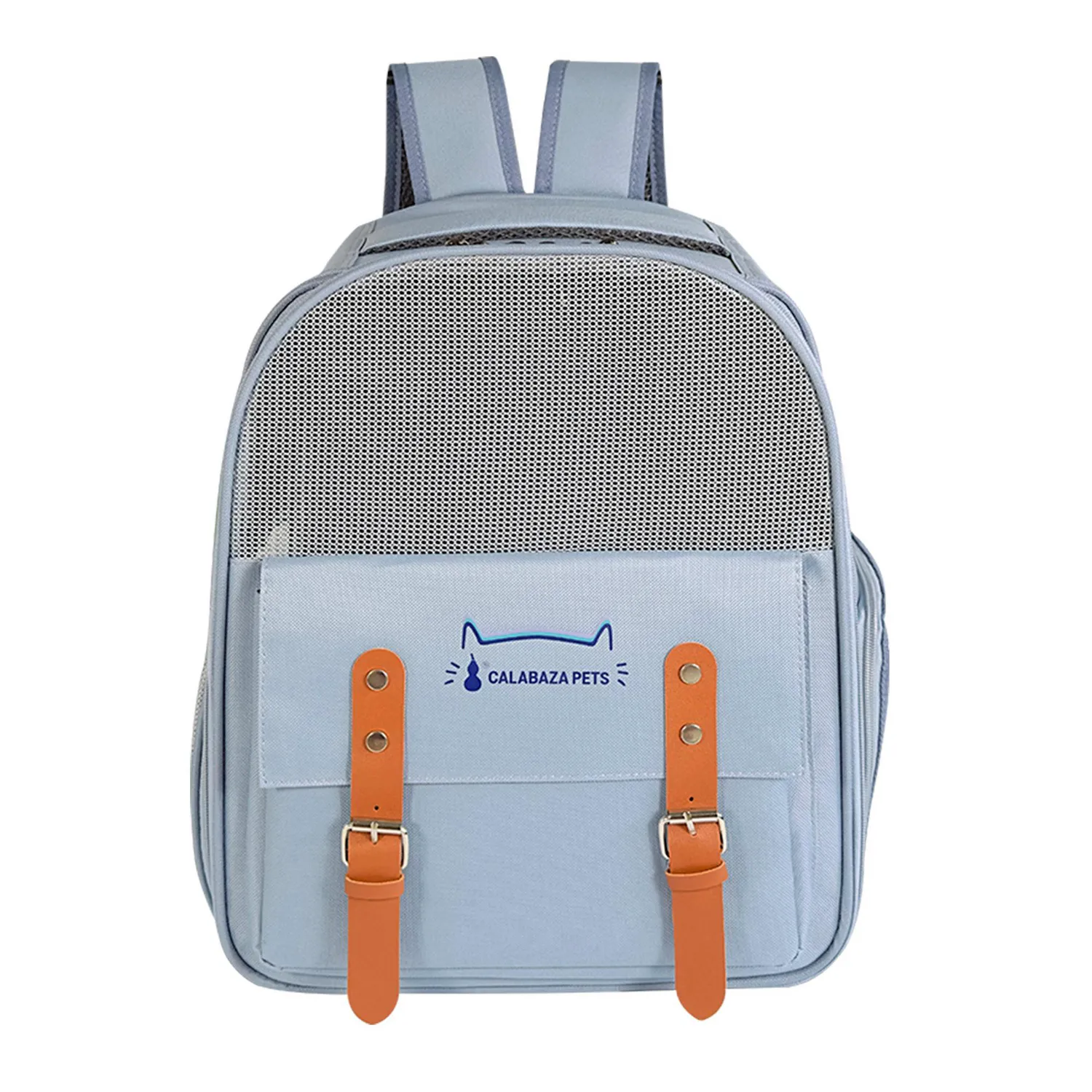 Morral Para Gato Diseño Escolar 39 X 32 X 25cm Calabaza Pets