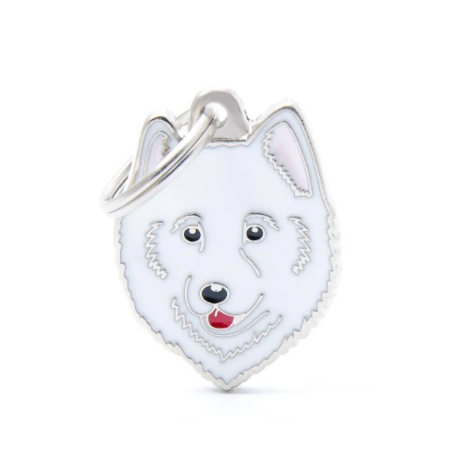 Placa Ident Samoyedo Friends