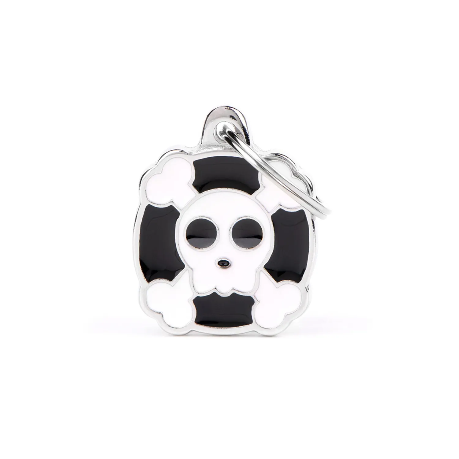 Placa Ident Calavera Classic