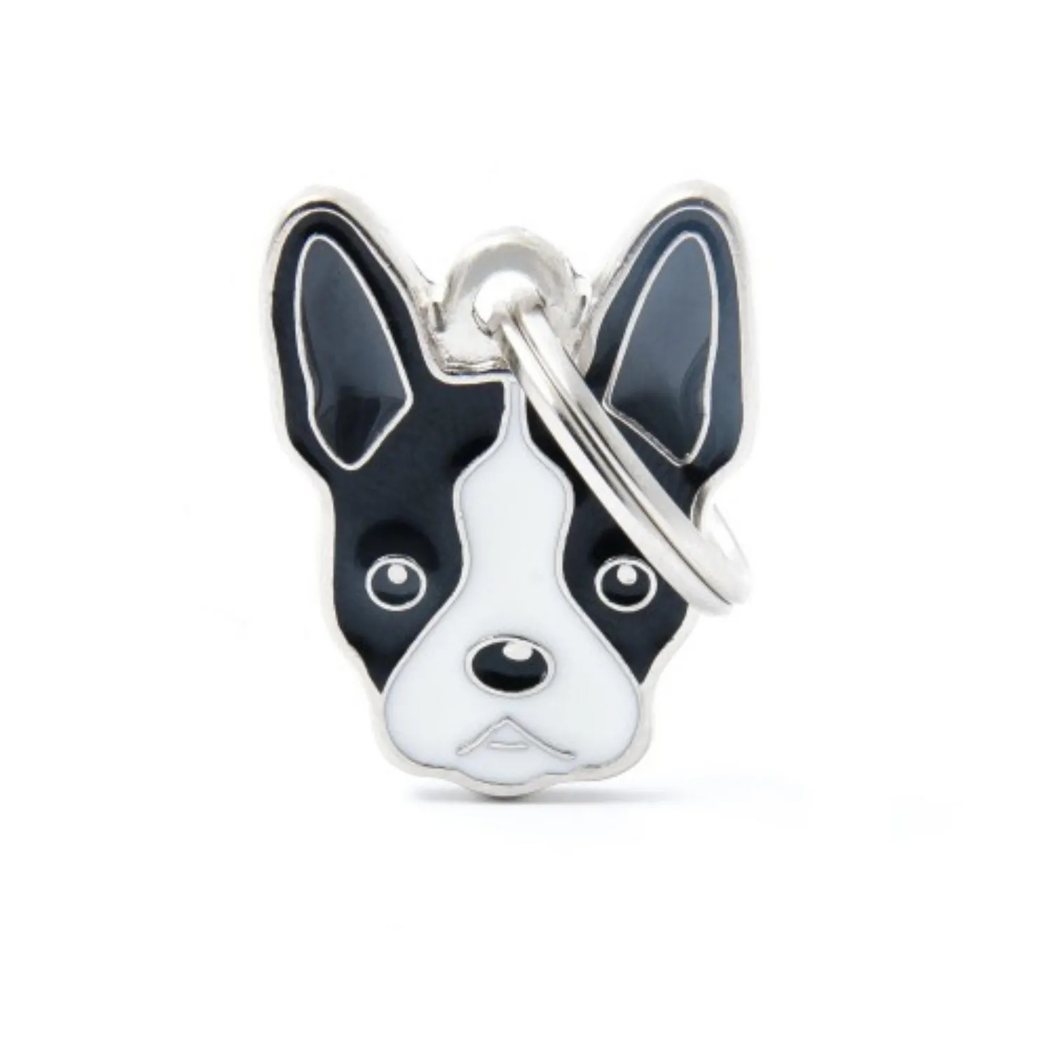 Placa Ident Boston Terrier Friends