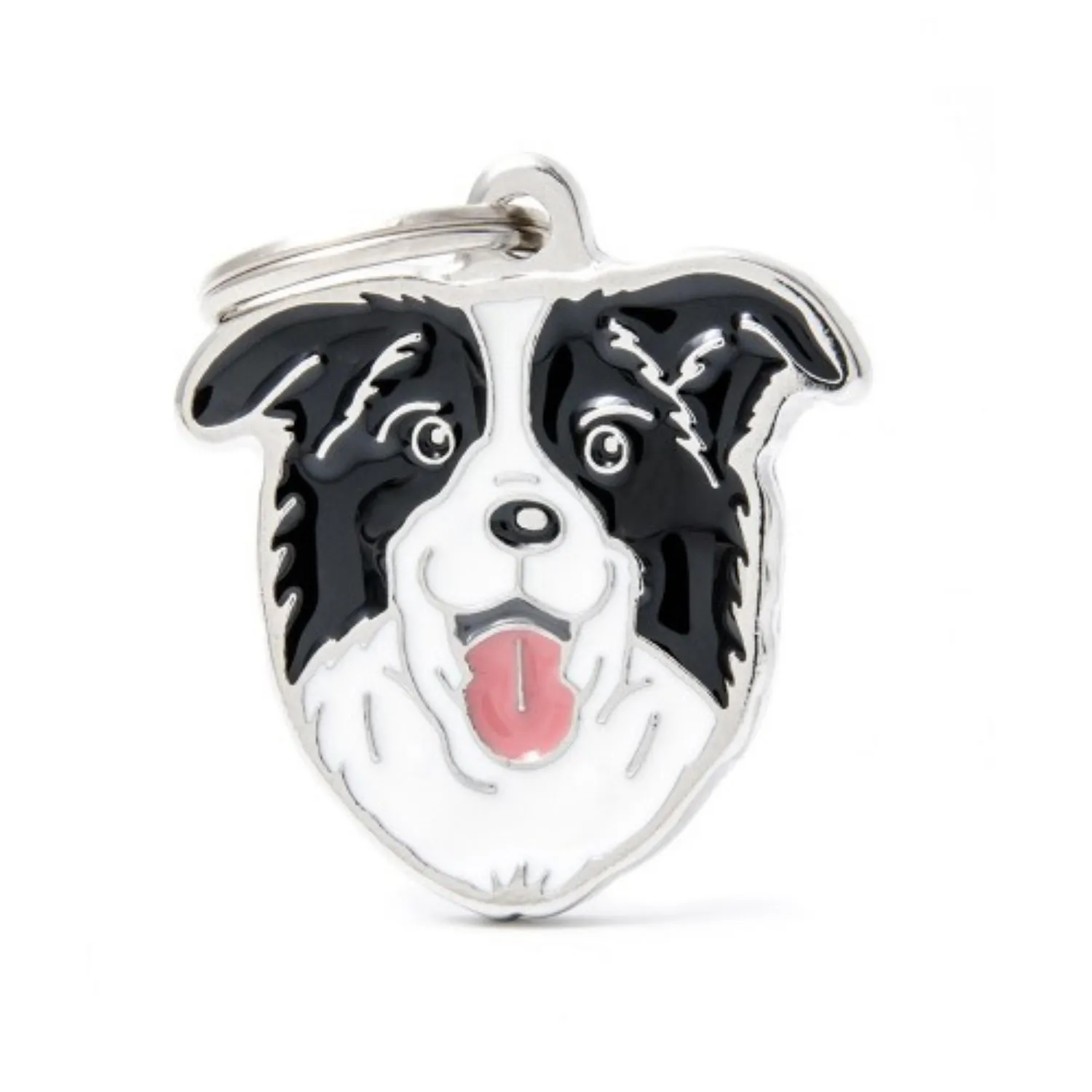 Placa Ident Border Collie Friends