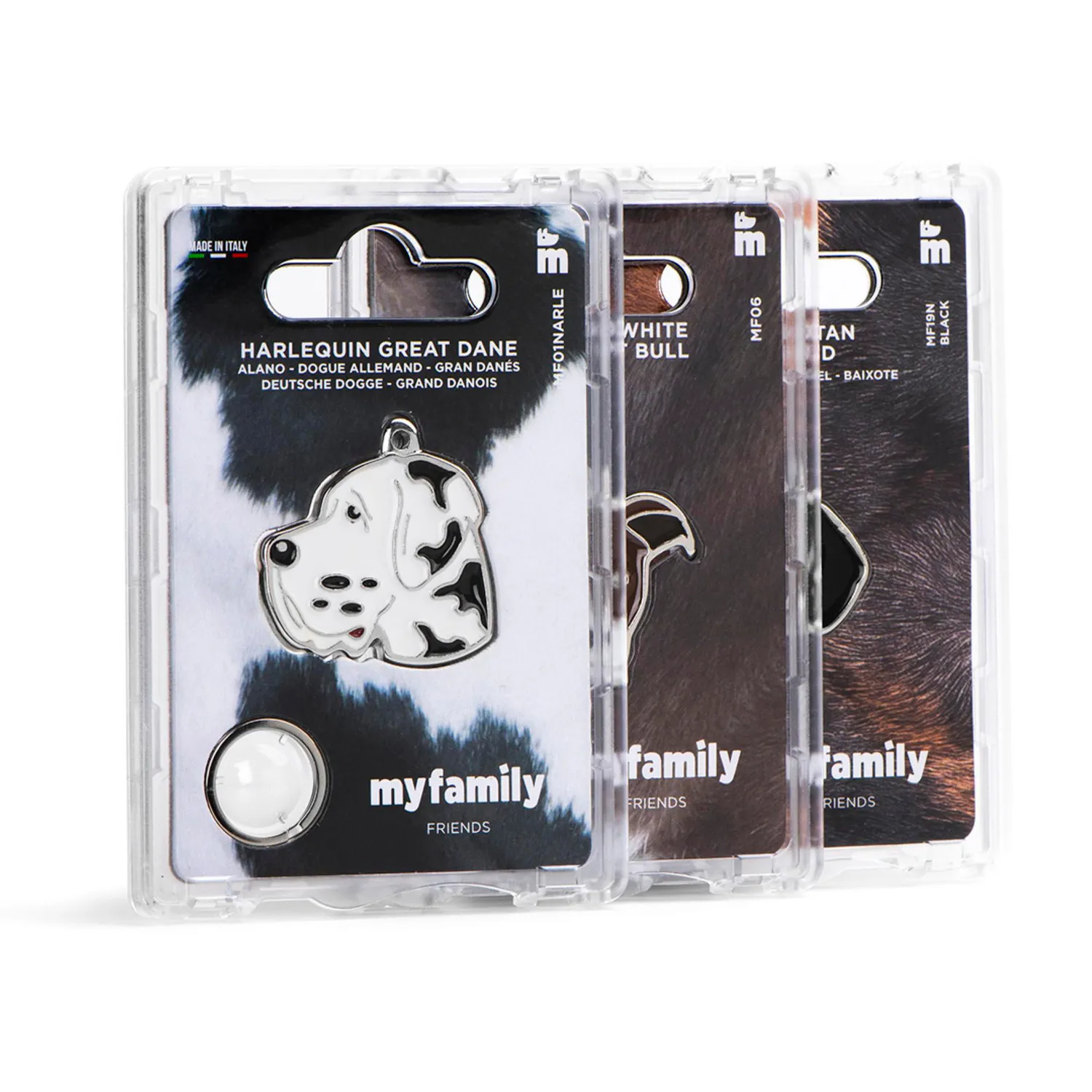 Placa Ident Border Collie Friends