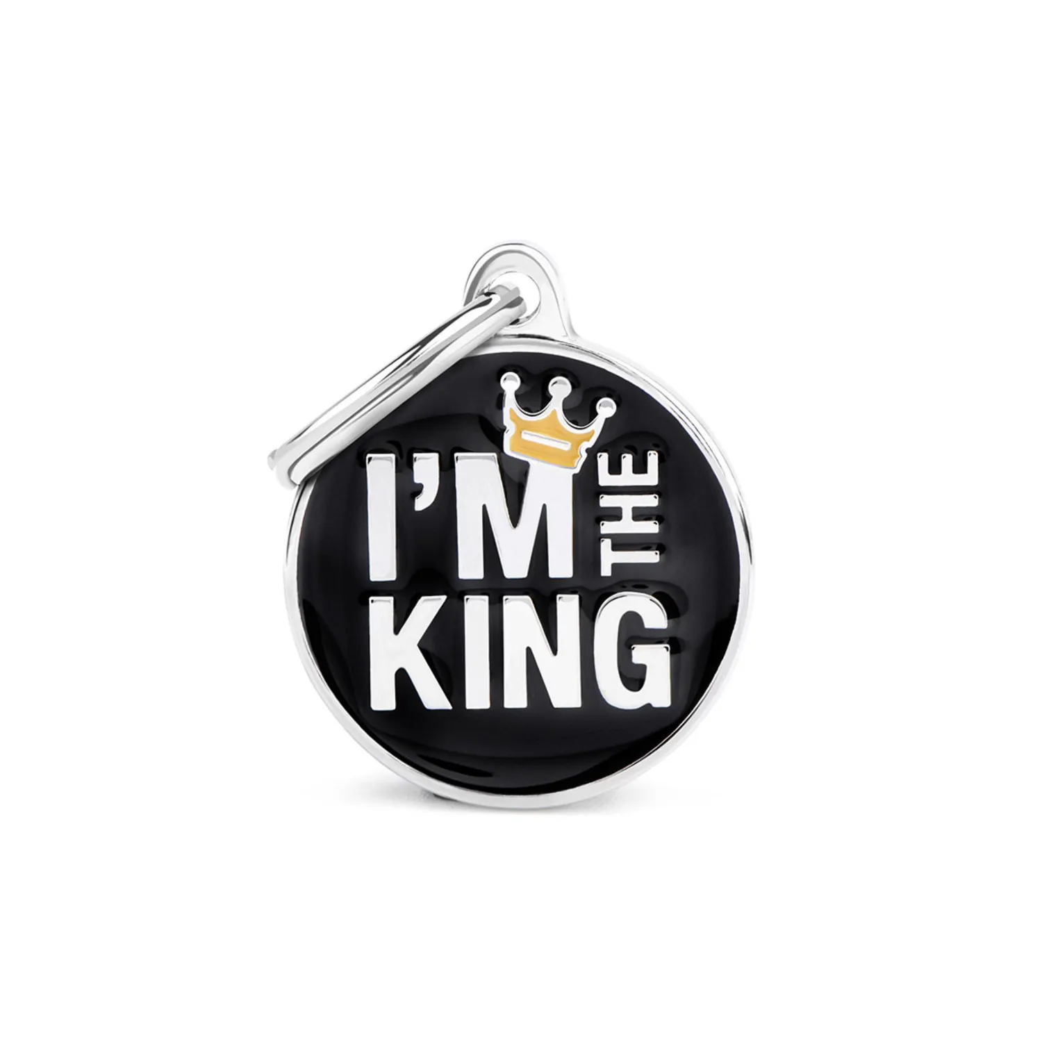 Placa Ident Im The King Classic