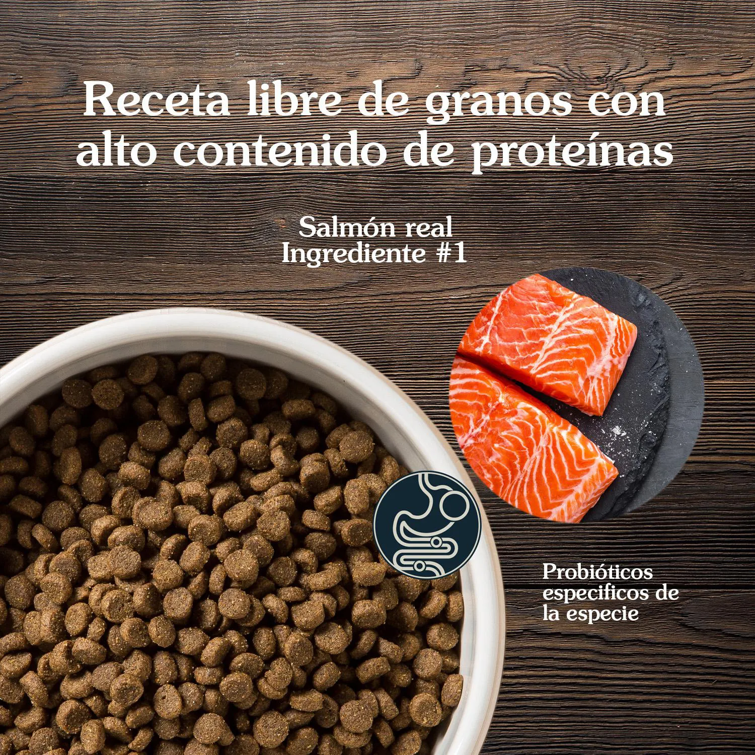 Comida Seca Para Perro Cachorro T/Razas Taste Of The Wild Pacific Sabor Salmon 5lb 3
