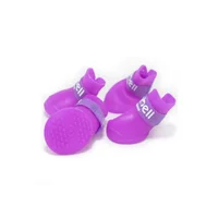 Botas zapatos lluvia para perro talla s nunbell color morado