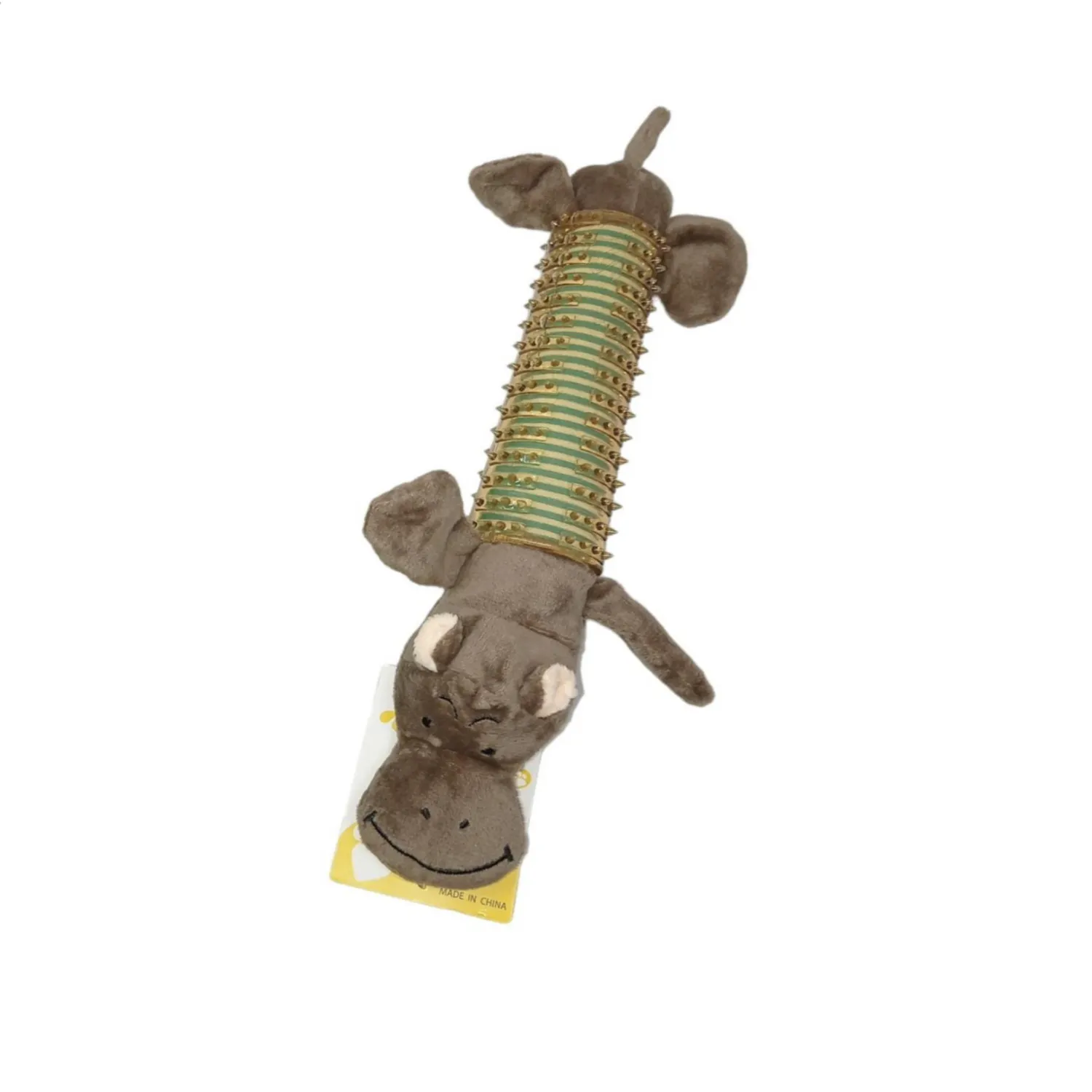 Juguete peluche limpia dientes para perro pets & toys cocodrillo