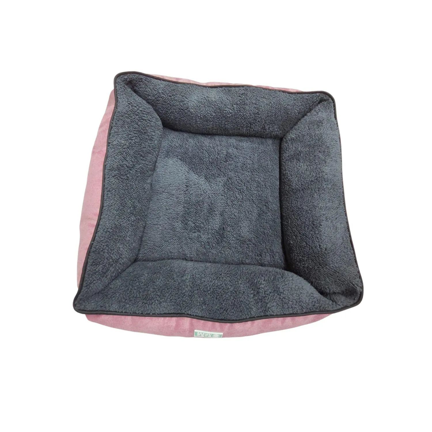 Cama Cuadrada Pequeña 50X50Cm Rosado
