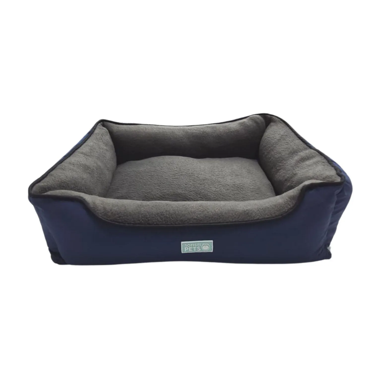 Cama Perro Doble Faz 55x45x15cm Peq Azul