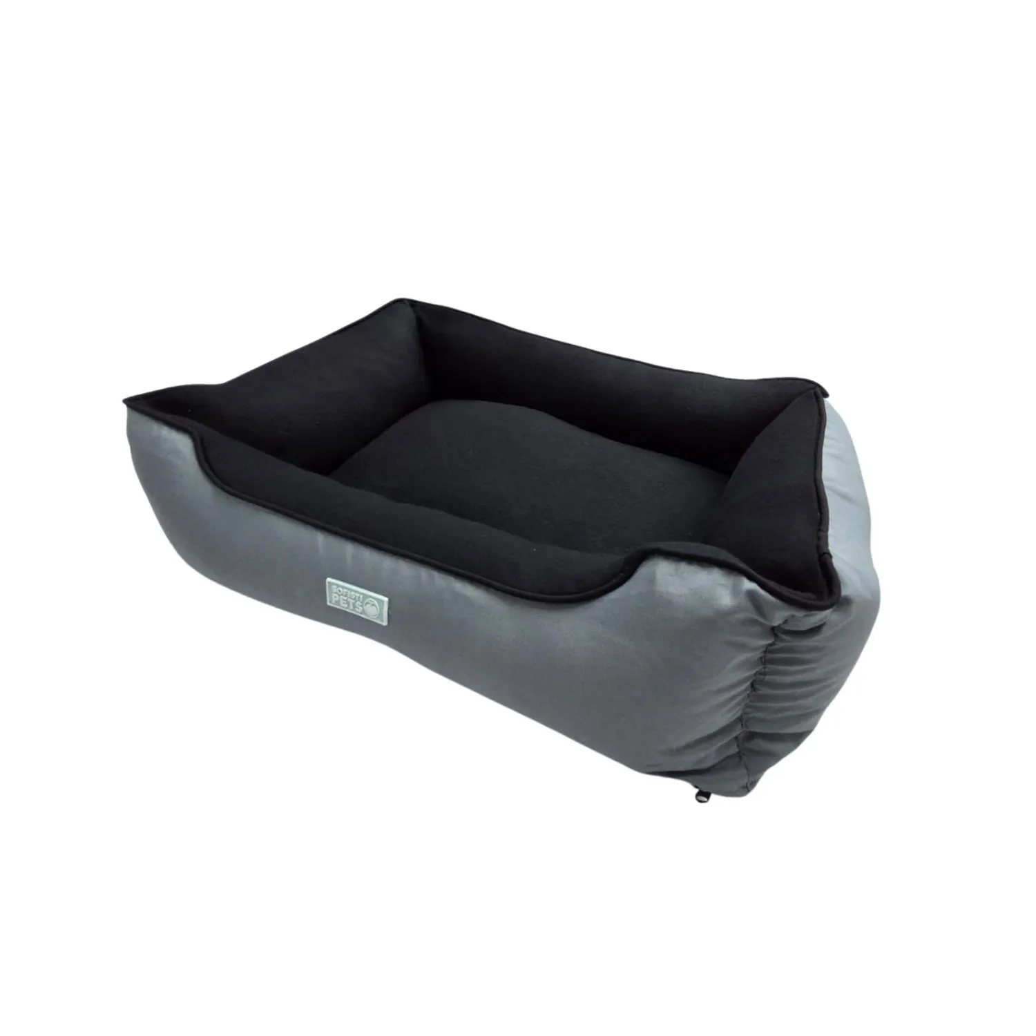 Cama Perro Doble Faz 55X45X15Cm Peq Gris
