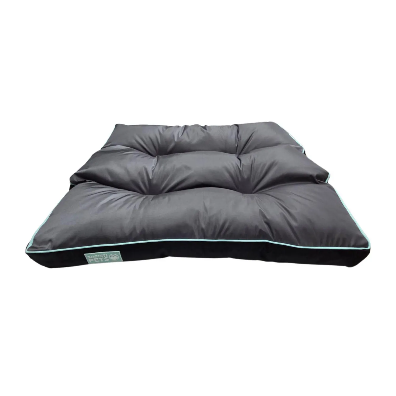 Colchoneta Mascota Grd 90X80Cm Lavable Negro