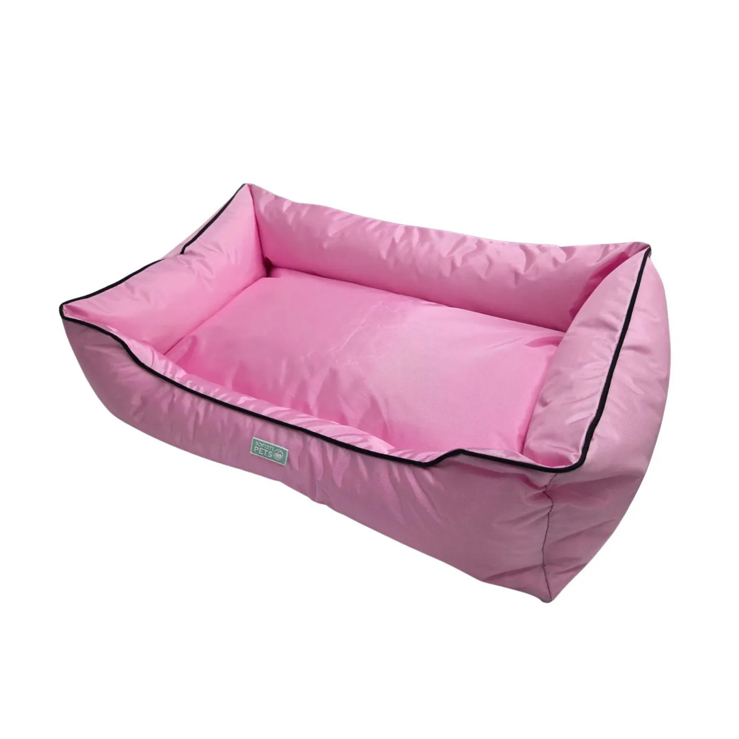 Cama Perro Impermeable 75x55x20 Media Palo de Rosa