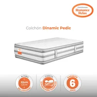 Colchón Sencillo Romance Relax Dinamic Pedic 100X190X32
