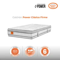 Colchón Power Clasico Firme 100X190X028