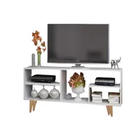 Mesa para TV 130X30X65Cm Blanco