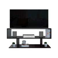 Mesa Para TV Entretenimiento HJL93 130x50x30cm Wengue
