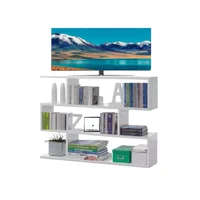 Mesa Para TV Entretenimiento HJL90 50x23x20cm Blanco