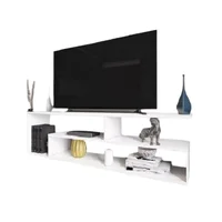 Mesa Para TV Entretenimiento HJL103 130x50x30cm Blanco