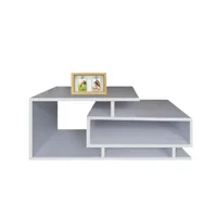Mesa de Centro 75X33X48 Blanco