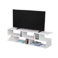 Mesa para TV 130X50X30Cm Blanco