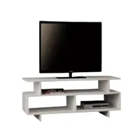 Mesa para TV Centro Moderna 130X60X30Cm Blanco