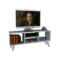 Mesa para TV 110X50X30Cm Blanco