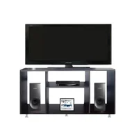 Mesa Para TV Entretenimiento HJL91 110x58x30cm Wengue