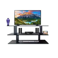 Mesa Para TV Entretenimiento HJL75 130x30x50cm Wengue