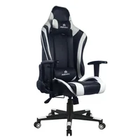 Silla Gamer Valorant 132x57x57 Negro Blanco