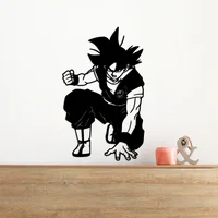 Figura Super Goku De 60X36 Cm Negro
