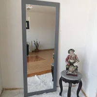 Espejo Sencillo Gris