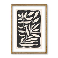 Cuadro Decorativo Artesanal Ecos 60X90Cm Marco Madera