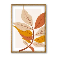 Cuadro Decorativo Artesanal Silueta 70X70Cm Marco Madera