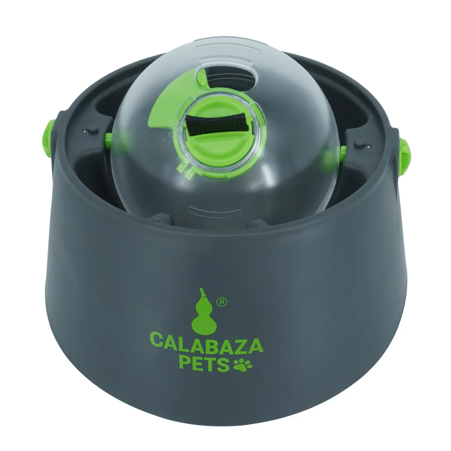 Juguete Para Perro Dispensador Y Plato De Comida Rotatorio Calabaza Pets 3