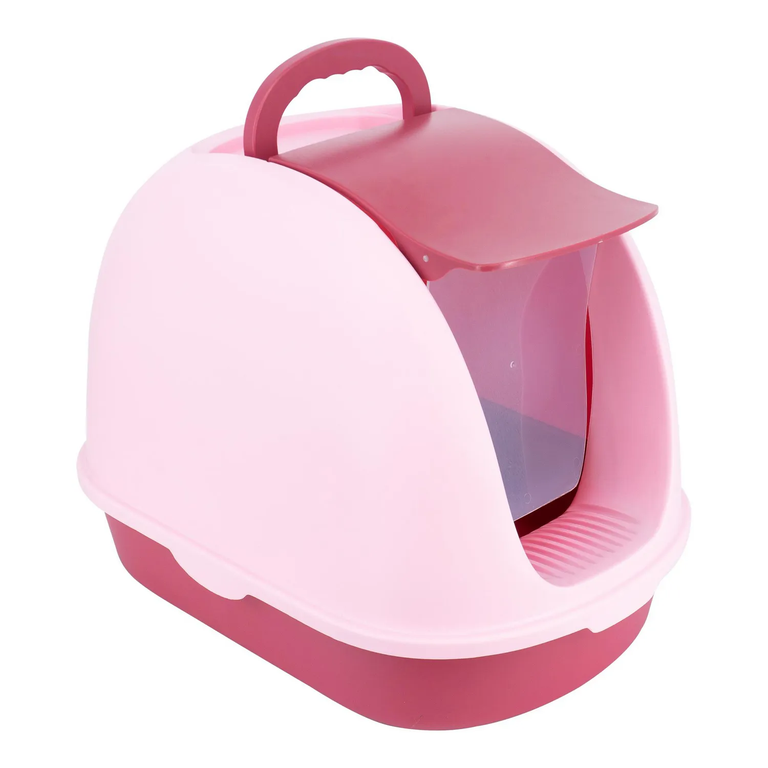 Arenera Sanitaria Para Gato Plástica Abatible Premium Talla L Calabaza Pets 4