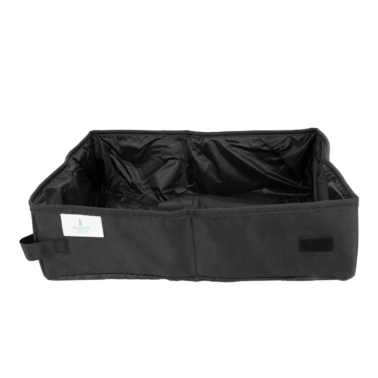 Arenera Para Gato Plegable Portable Talla L 50x40 X11cm Calabaza Pets 6