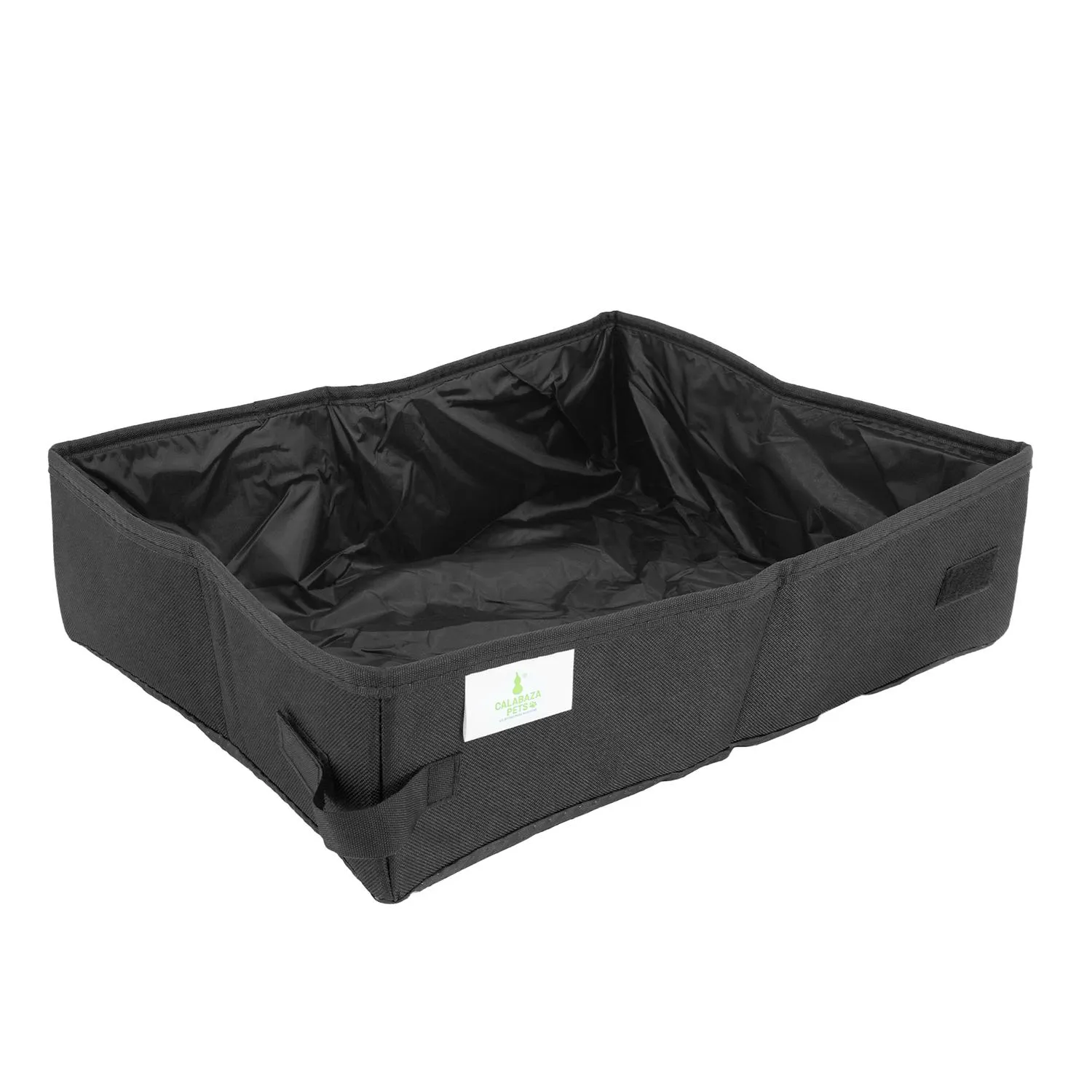 Arenera Para Gato Plegable Portable Talla L 50x40 X11cm Calabaza Pets 7
