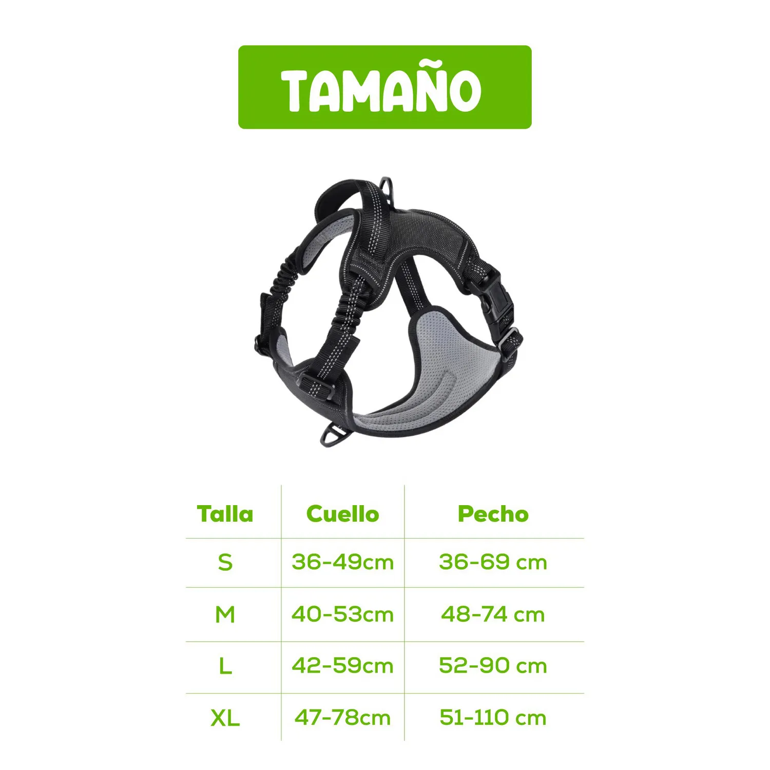 Pechera De Absorción De Impactos Para Perro Talla S Calabaza Pets 5