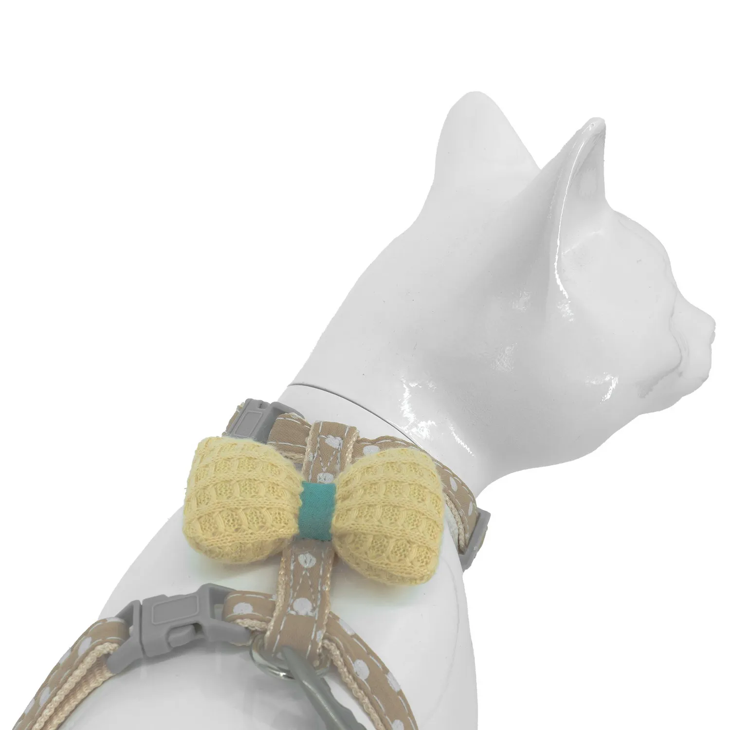 Arnés Trailla Con Moño Para Mascotas Talla S Calabaza Pets 6