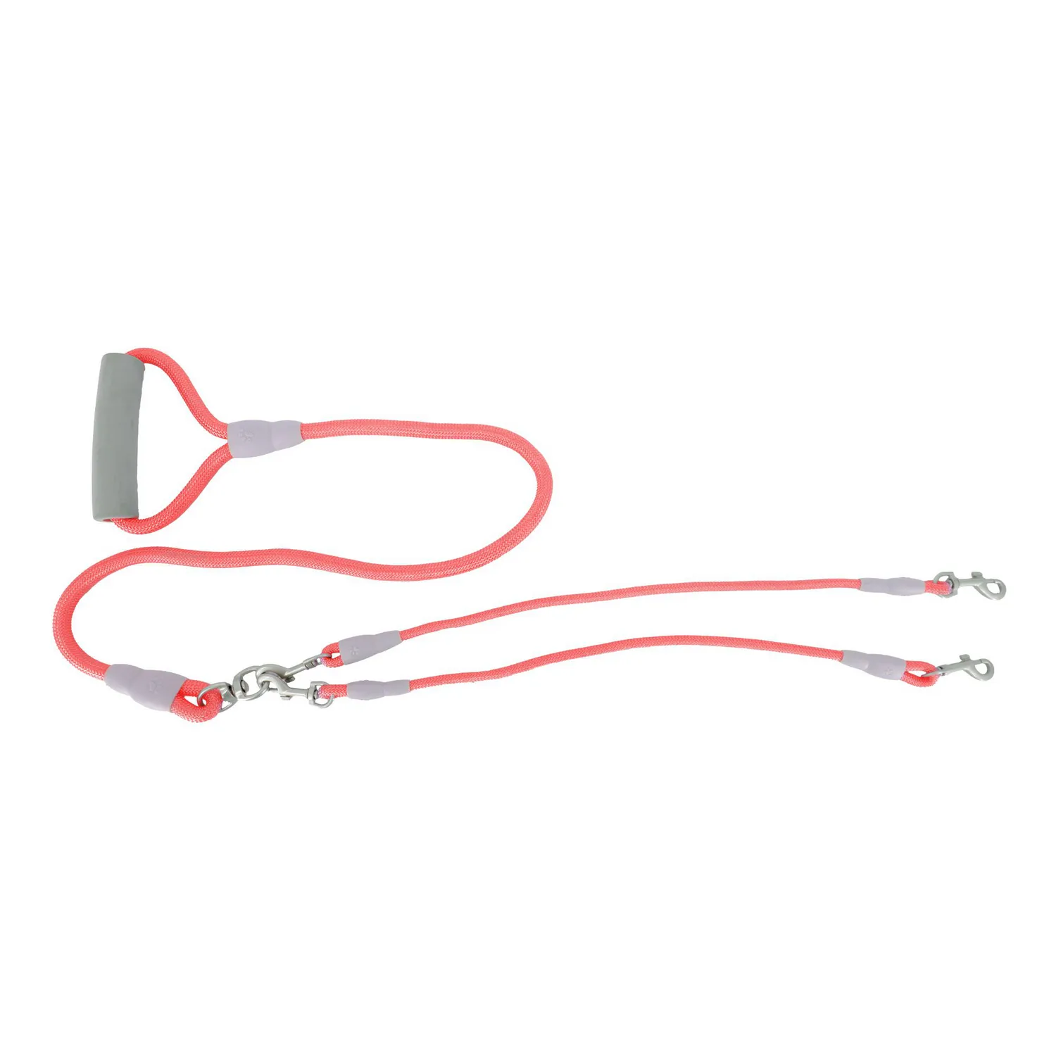Trailla Doble Para Perros Pequeños/Medianos Talla S Calabaza Pets 3