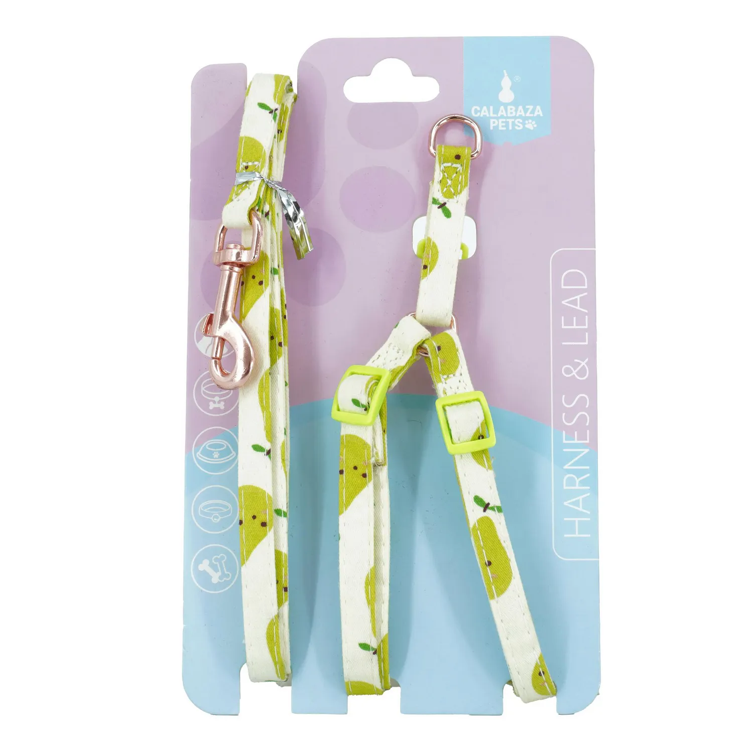 Arnés Trailla Para Mascotas Sweet Fruits Talla S Calabaza Pets