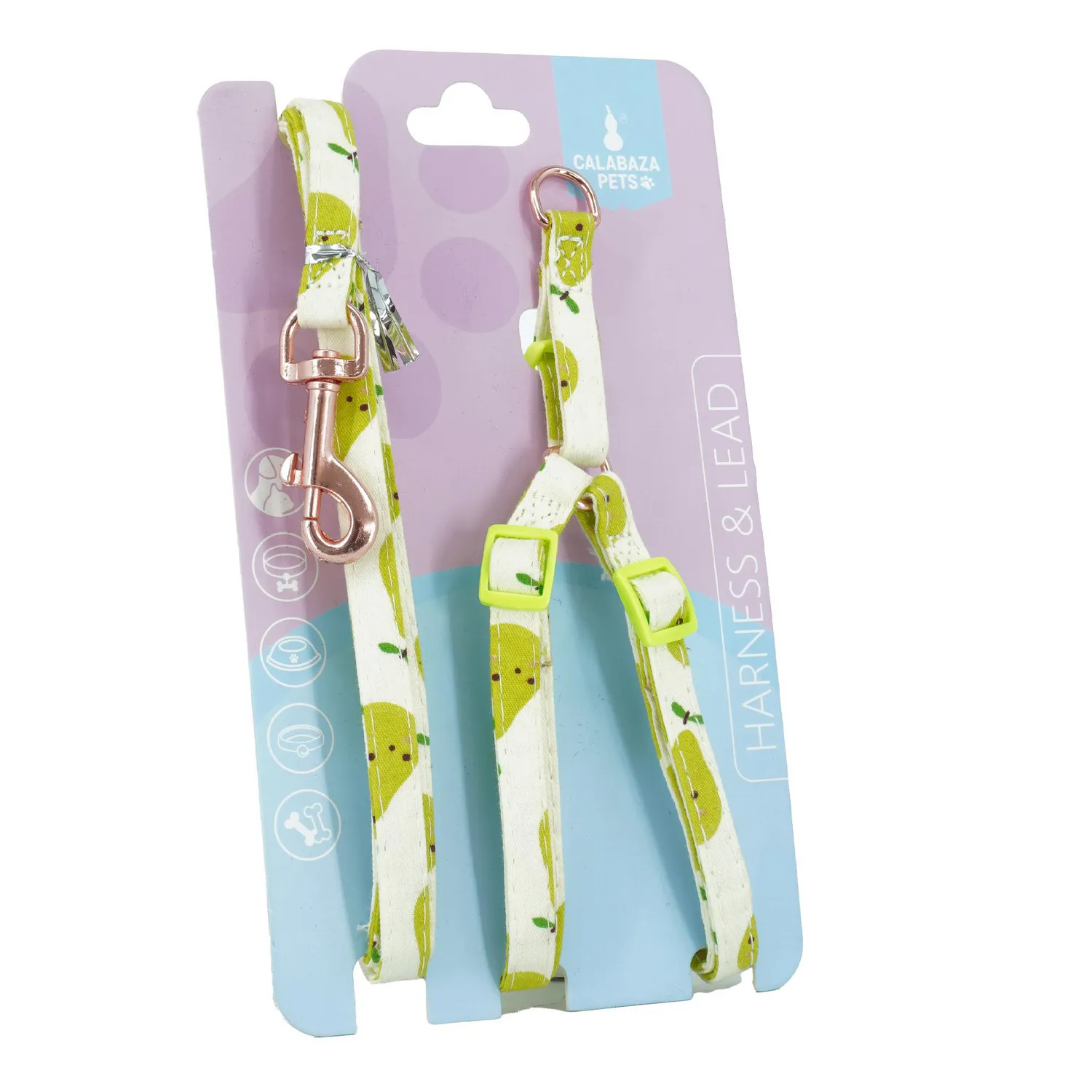 Arnés Trailla Para Mascotas Sweet Fruits Talla S Calabaza Pets