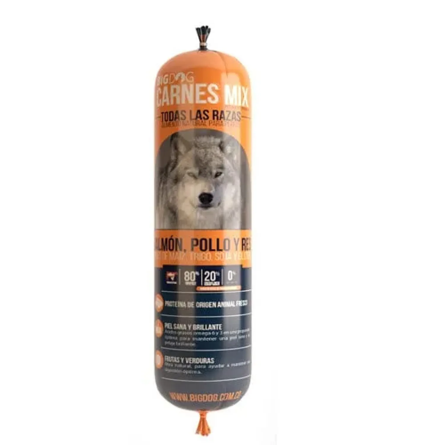 Comida Congelado Para Perro Big Dog Pet Dieta Barf Sabor A Carnés 500g
