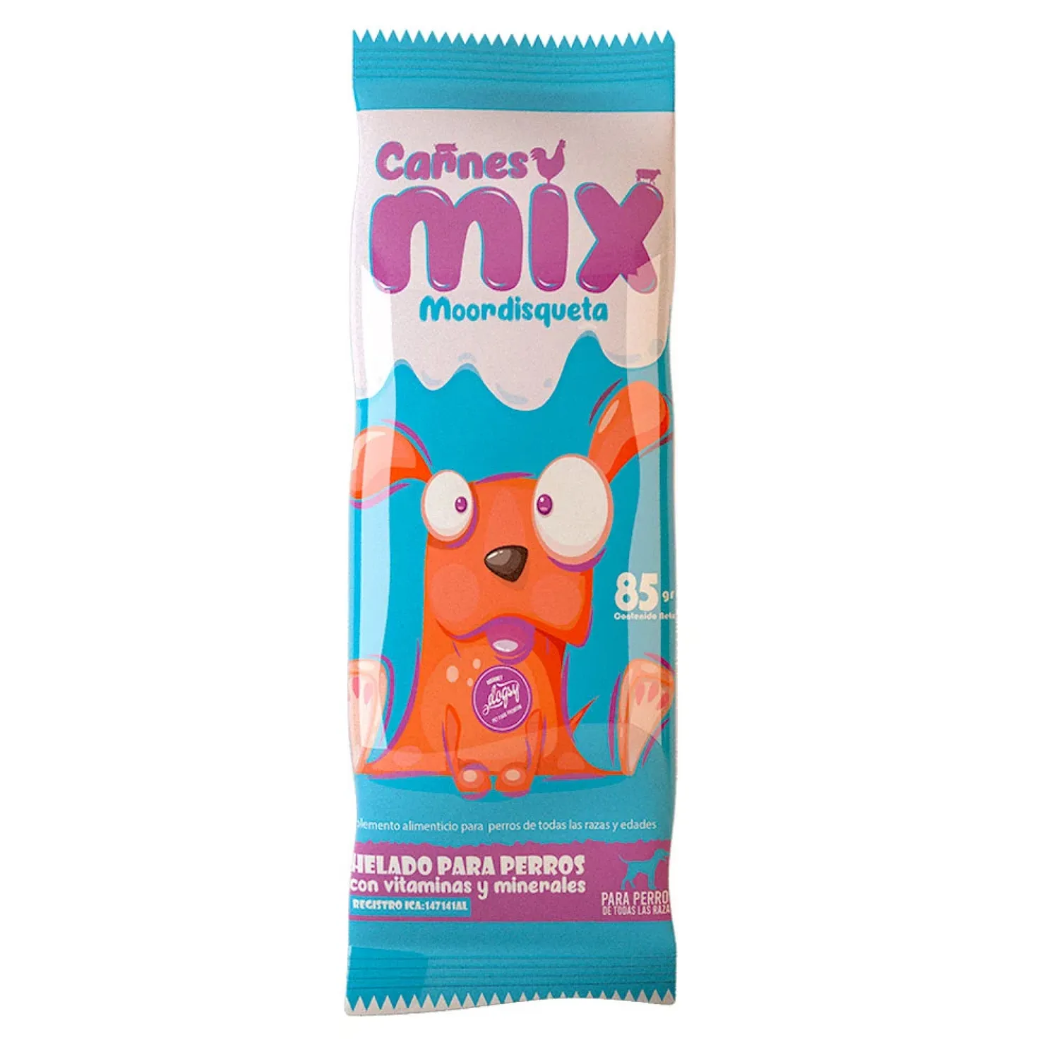 Comida Congelado Para Perro Dogsy Mordisqueta De Carnés 85gr